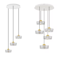 LUCES ESPINAR LE44498, LE44731 LED hanging lamp 3000K 18/23W