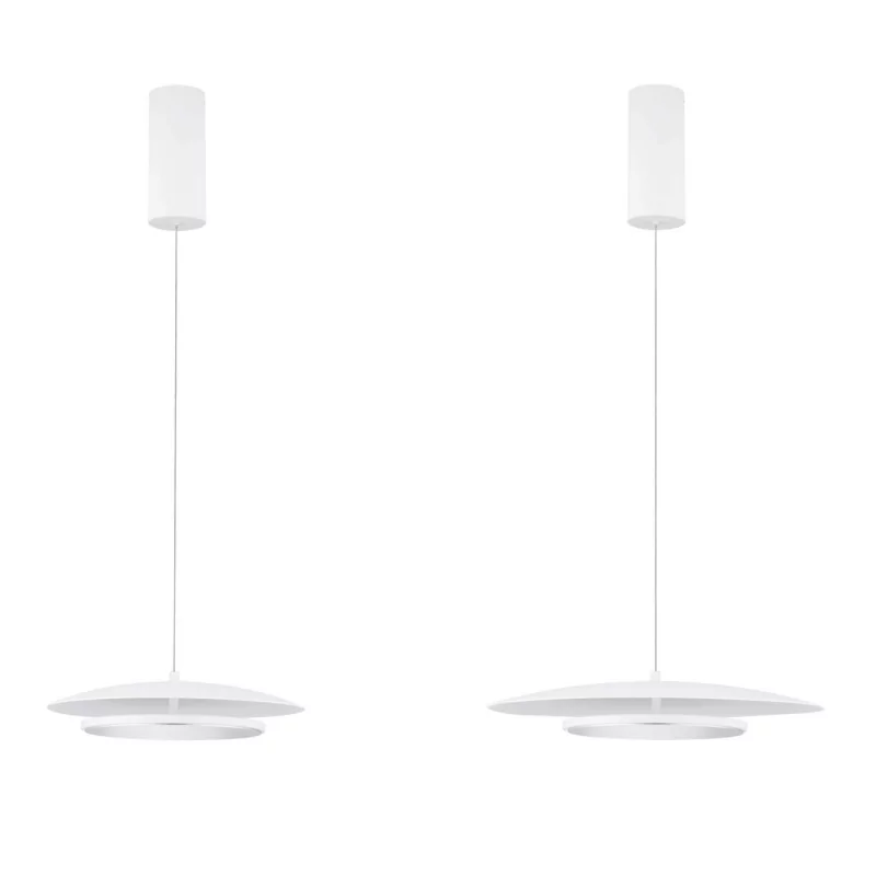 LUCES VITICHI LE44734/6 biała lampa wisząca LED 3000K 2 rozmiary