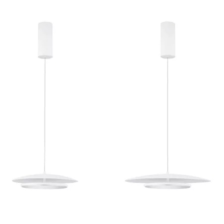 LUCES VITICHI LE44734/6 biała lampa wisząca LED 3000K 2 rozmiary