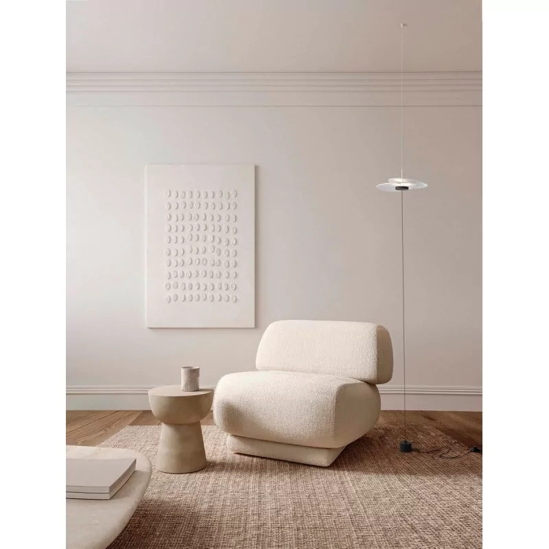 LUCES YACUIBA LE44738 LED floor lamp 16W stylish white aluminum