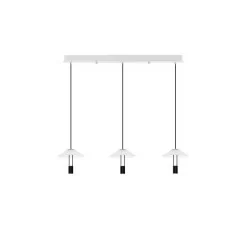 LUCES AYAVIRI LE44740 LED hanging lamp 3000K 24W 3 lamp shades white