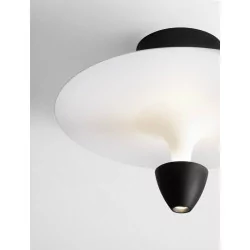 LUCES UCURENA LE44638 LED ceiling lamp 3000K black and white elegant