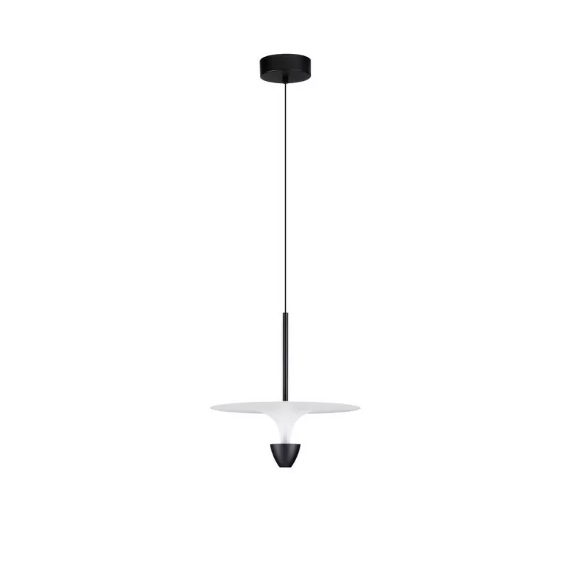 LUCES UCURENA LE44639/40 lampa wisząca LED czarno-biała 2 rozmiary