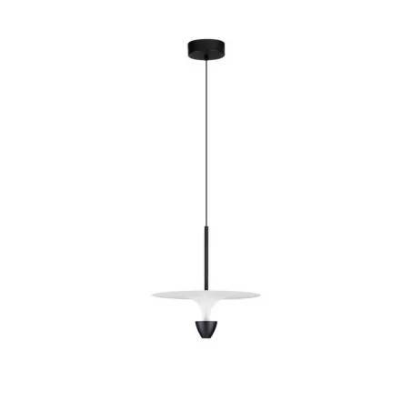 LUCES UCURENA LE44639/40 lampa wisząca LED czarno-biała 2 rozmiary