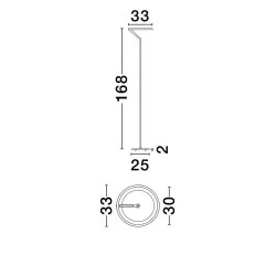 LUCES ZUDANEZ LE44779/80/81 lampa podłogowa LED 26W czarna złota szara