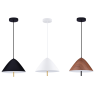 LUCES CARAPARI LE44654/5 LE44814 LED pendant lamp white/black/wood