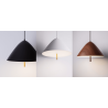 LUCES CARAPARI LE44654/5 LE44814 LED pendant lamp white/black/wood