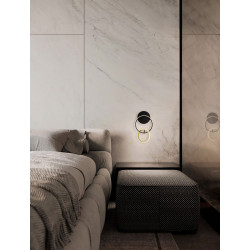 LUCES CHULUMANI LE44821 elegant LED wall lamp black and gold 762lm