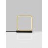 LUCES CHULUMANI LE44823 LED office lamp 13W black and gold, 563lm