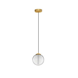 LUCES HUALMAY LE44832 LED hanging lamp 3000K with a spherical shade