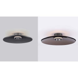 LUCES HUANUCO LE44836/7 LED ceiling lamp 50cm, 33W, gray or gray-brown