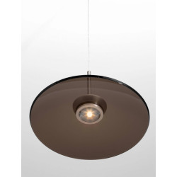 LUCES HUANUCO LE44838/9 LED hanging lamp 21W gray, gray-brown