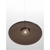 LUCES HUANUCO LE44838/9 LED hanging lamp 21W gray, gray-brown