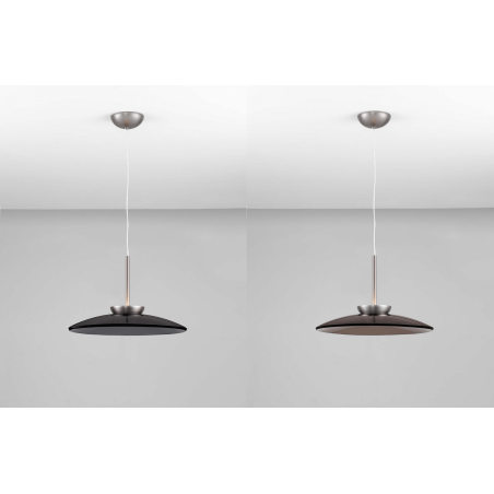 LUCES HUANUCO LE44838/9 LED hanging lamp 21W gray, gray-brown