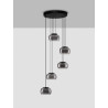 LUCES HUARMEY LE44844 hanging lamp with 5 LED shades 3000K