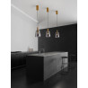 LUCES IQUITOS LE44846 elegant LED hanging lamp 3000K 7W gold