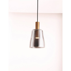 LUCES IQUITOS LE44846 elegant LED hanging lamp 3000K 7W gold