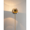 LUCES VIEJA LE42627 floor lamp gold and black E27 154cm