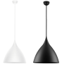 LUCES CHAYANTA LE44665/6 hanging lamp white, black metal, 3x E27