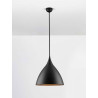 LUCES CHAYANTA LE44665/6 hanging lamp white, black metal, 3x E27