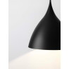 LUCES CHAYANTA LE44665/6 lampa wisząca biała, czarna metalowa, 3x E27