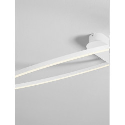 LUCES COMARAPA LE44672/3/4 lampa sufitowa LED 30W biała, czarna, złota