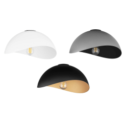 LUCES GUANIPA LE44892 lampa sufitowa E27 biała/czarna/złota