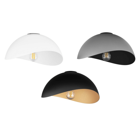 LUCES GUANIPA LE44892 ceiling lamp E27 white/black/gold