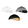 LUCES GUANIPA LE44892 lampa sufitowa E27 biała/czarna/złota