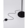 LUCES PASORAPA LE44681 black LED floor lamp 3000K