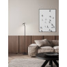 LUCES PASORAPA LE44681 black LED floor lamp 3000K