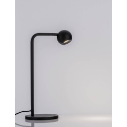 LUCES PUCARANI LE44682 nowoczesna czarna lampa stołowa LED