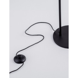 LUCES PUCARANI LE44683 adjustable black LED floor lamp