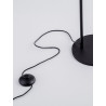 LUCES PUCARANI LE44683 adjustable black LED floor lamp