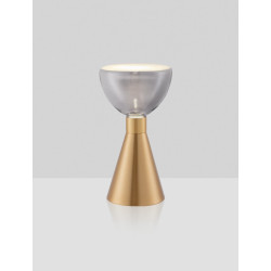 LUCES TARABUCO LE44686 LED table lamp 8W gold-gray 32cm