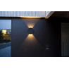 LUTEC BELKA HYBRID LED outdoor wall lamp IP54 solar 230V