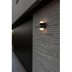 LUTEC LOOMA up-down outdoor wall lamp LED 2 moveable heads