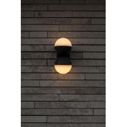 LUTEC LOOMA up-down outdoor wall lamp LED 2 moveable heads