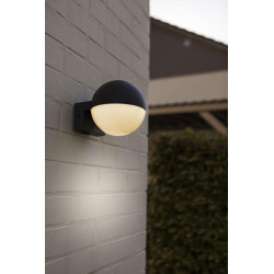 LUTEC LOOMA outdoor wall lamp E27 moveable head IP54