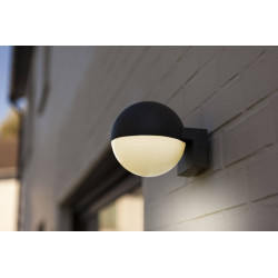 LUTEC LOOMA outdoor wall lamp E27 moveable head IP54