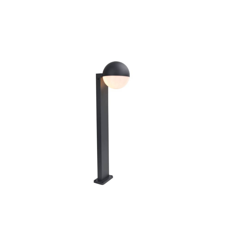 LUTEC LOOMA bollard lamp 70cm E27 IP54 moveable head