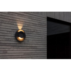 LUTEC MOOV outdoor wall lamp LED 7,8W 3000K dark grey