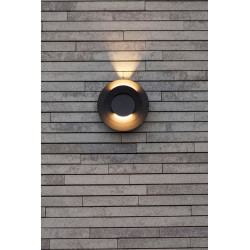 LUTEC MOOV outdoor wall lamp LED 7,8W 3000K dark grey