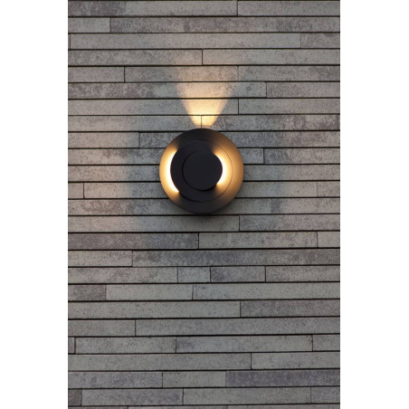 LUTEC MOOV outdoor wall lamp LED 7,8W 3000K dark grey