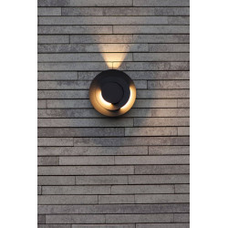 LUTEC MOOV outdoor wall lamp LED 7,8W 3000K dark grey