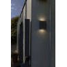 LUTEC PILI outdoor wall lamp LED 4000K up/down dark grey