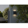 LUTEC PILI outdoor wall lamp LED 4000K up/down dark grey