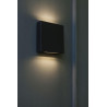 LUTEC PILI outdoor wall lamp LED 4000K up/down dark grey