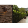 LUTEC ANCOR brown outdoor wall lamp IP54 GU10