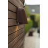 LUTEC ANCOR brown outdoor wall lamp IP54 GU10